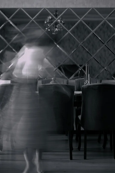 Premium restaurant interior setting