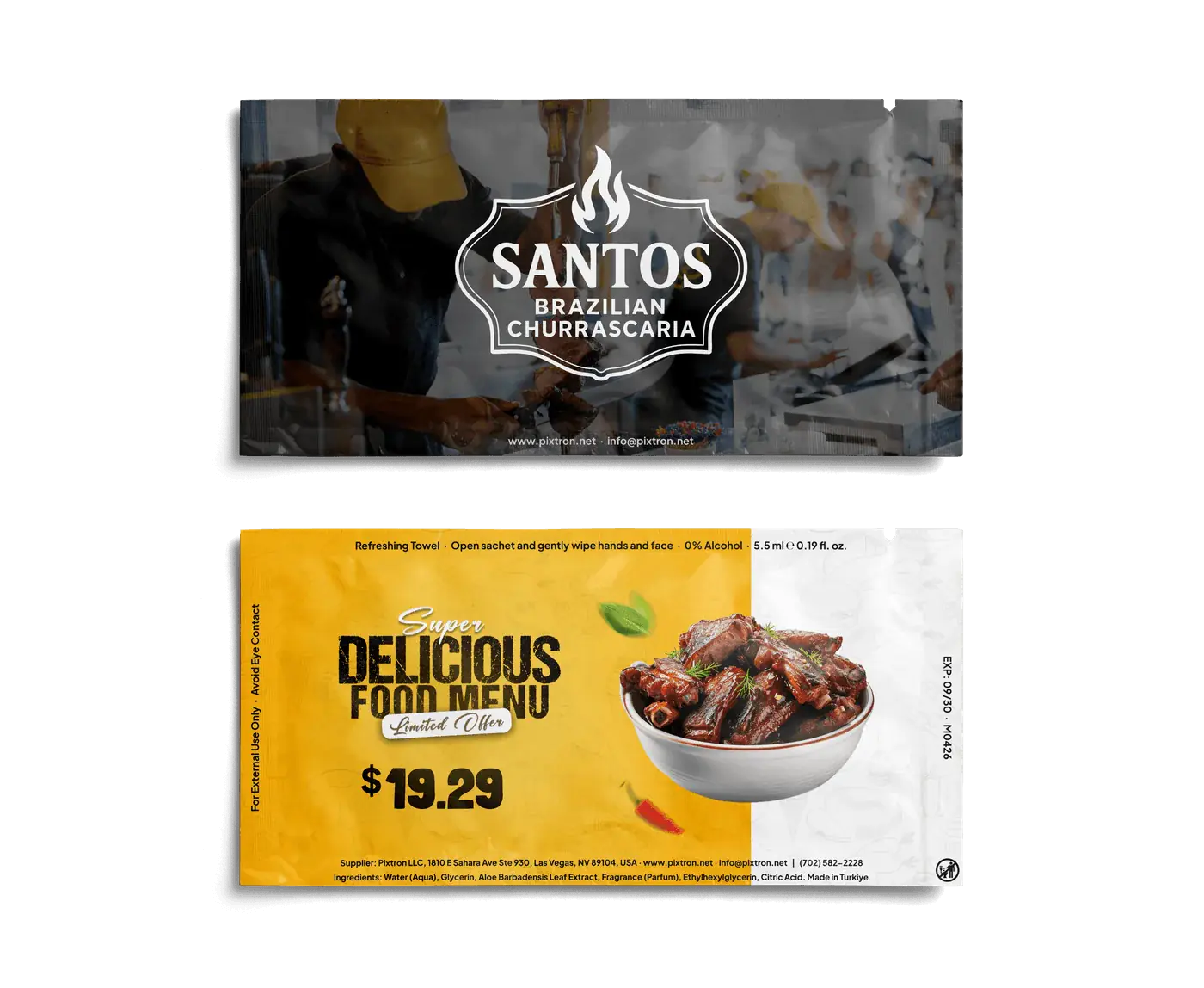 Pixtron Custom Series sachet